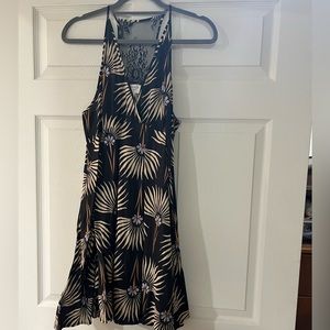 Everly Black razerback lace dress - medium